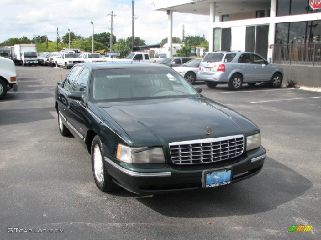 1997 DeVille Sedan - Polo Green Metallic / Shale/Neutral photo #2