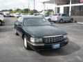 1997 Polo Green Metallic Cadillac DeVille Sedan  photo #2