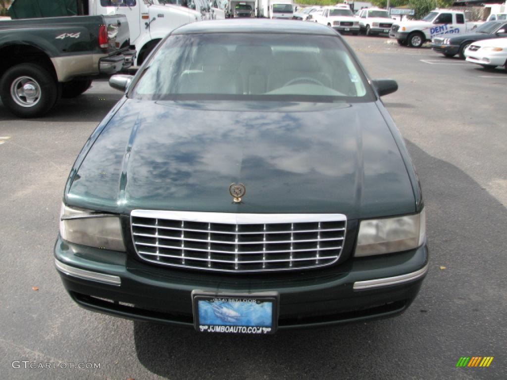 1997 DeVille Sedan - Polo Green Metallic / Shale/Neutral photo #3