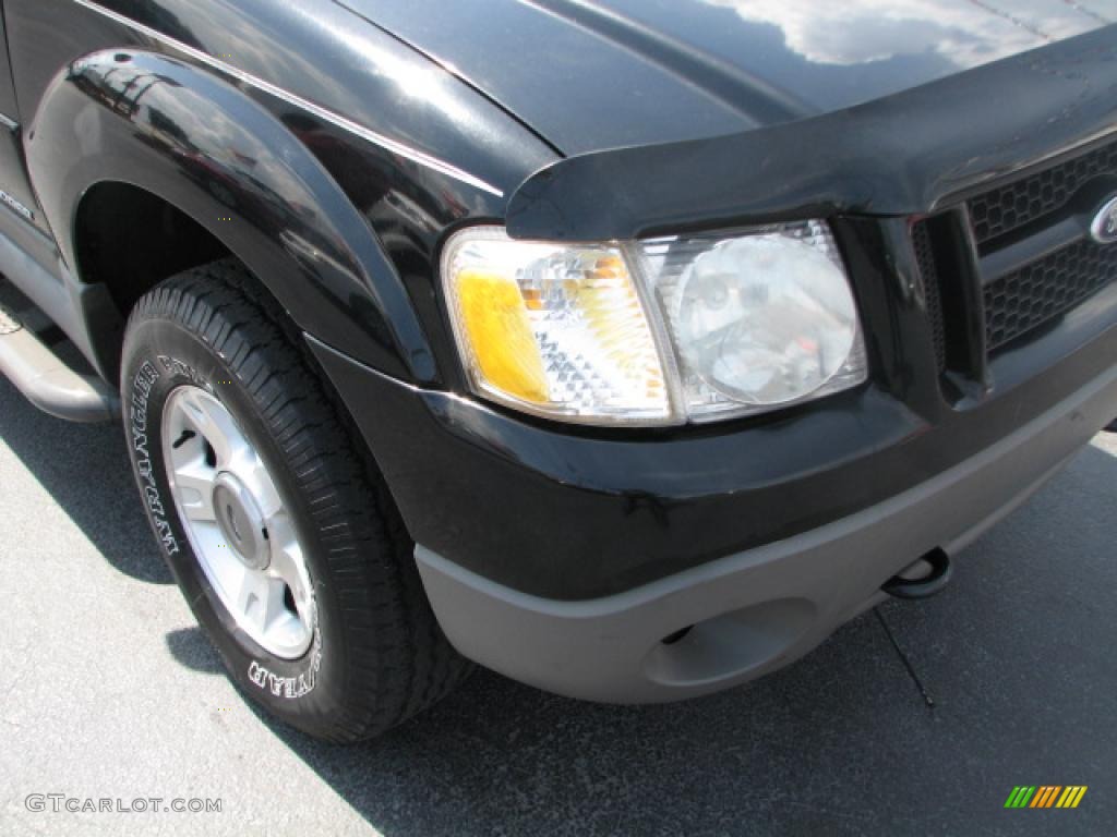 2001 Explorer Sport 4x4 - Black / Dark Graphite photo #2