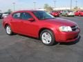 2010 Inferno Red Crystal Pearl Dodge Avenger Express  photo #3