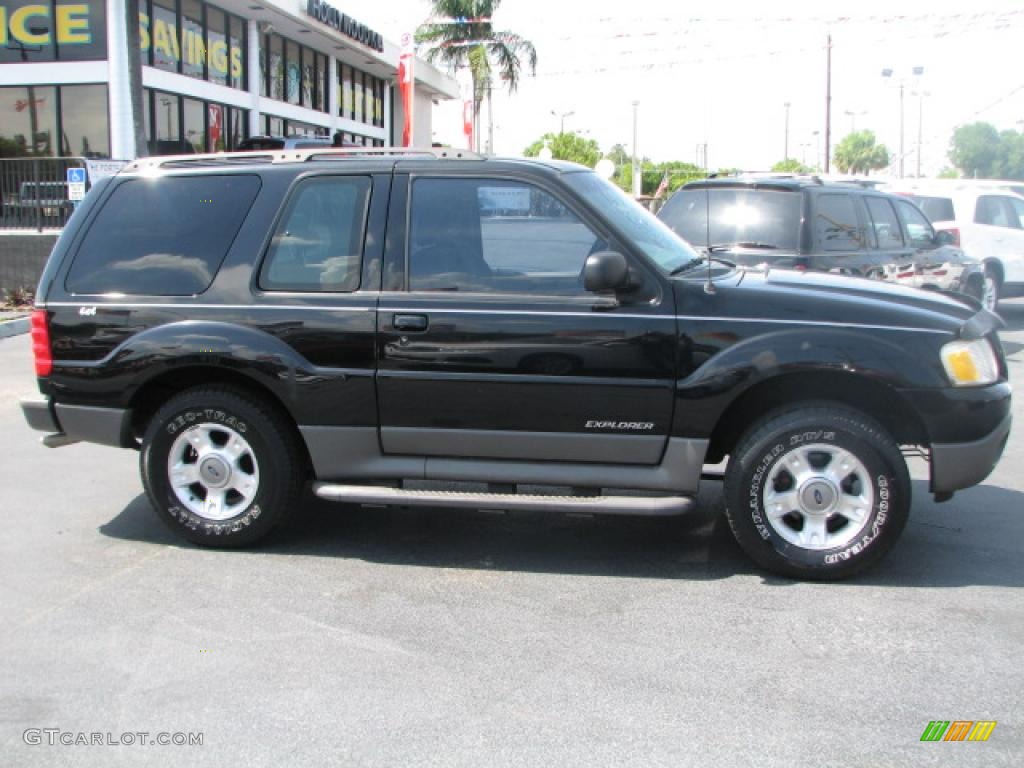 2001 Explorer Sport 4x4 - Black / Dark Graphite photo #11