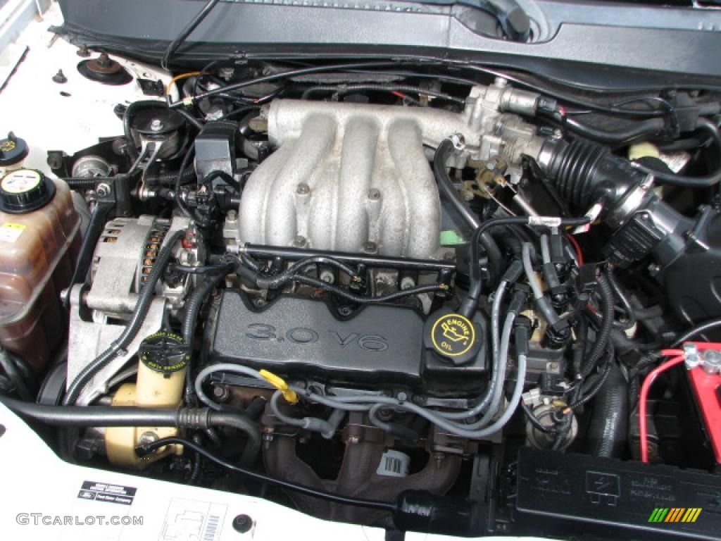 2000 Ford Taurus LX 3.0 Liter OHV 12-Valve Flex-Fuel V6 Engine Photo