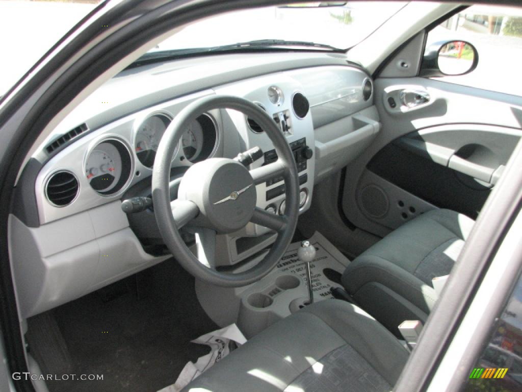 2007 PT Cruiser  - Bright Silver Metallic / Pastel Slate Gray photo #6