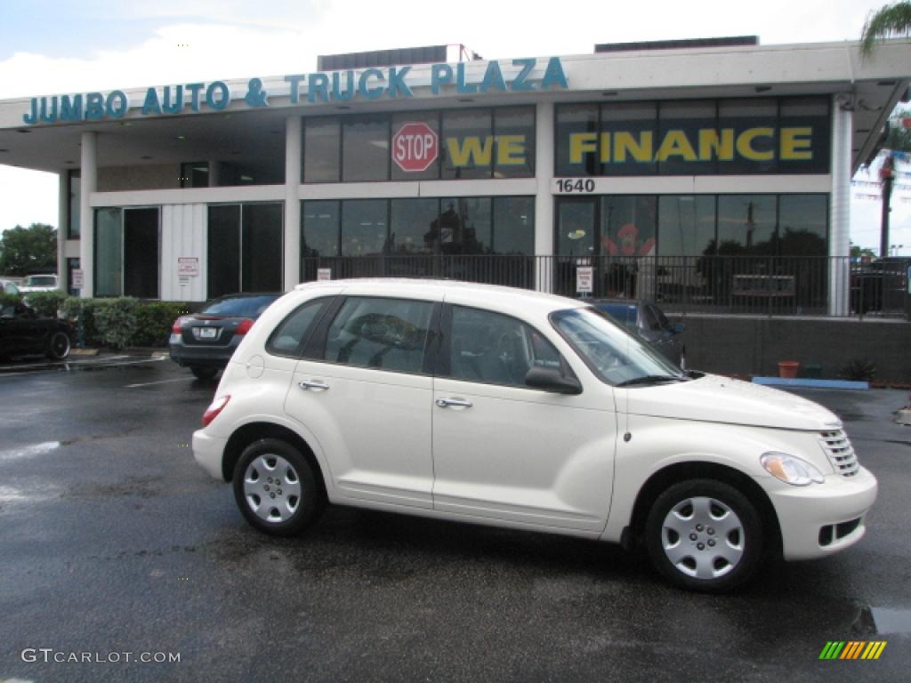 2007 PT Cruiser  - Cool Vanilla White / Pastel Slate Gray photo #1