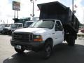 Oxford White - F450 Super Duty XL Regular Cab Chassis Bucket Truck Photo No. 4