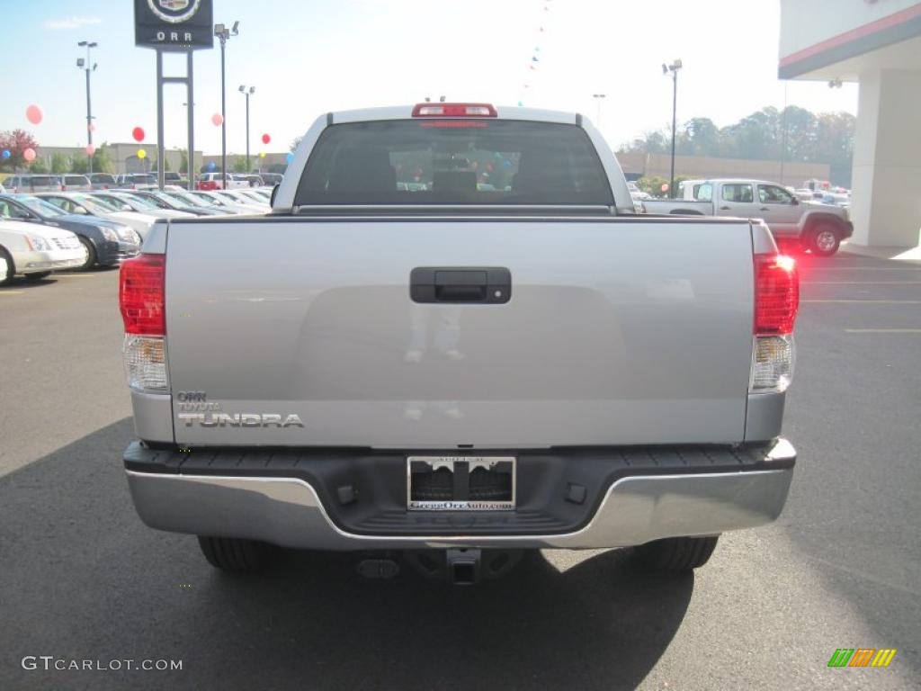 2011 Tundra Double Cab - Silver Sky Metallic / Graphite Gray photo #4