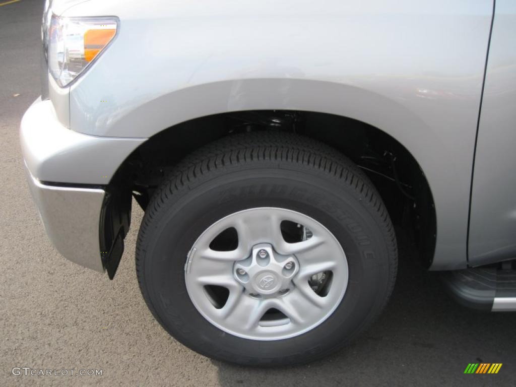 2011 Tundra Double Cab - Silver Sky Metallic / Graphite Gray photo #9