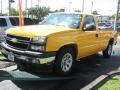 2006 Fleet Yellow Chevrolet Silverado 1500 Work Truck Regular Cab  photo #2