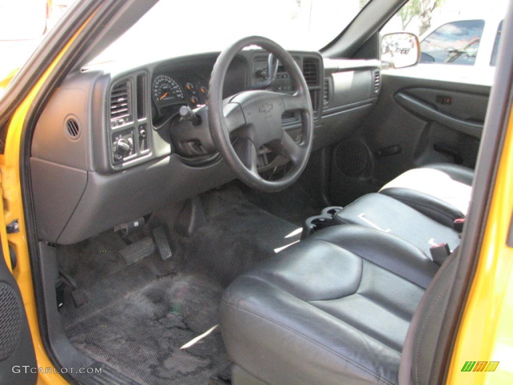 Dark Charcoal Interior 2006 Chevrolet Silverado 1500 Work Truck Regular Cab Photo #39751534