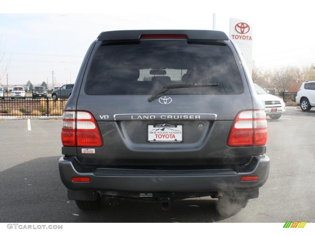 2005 Land Cruiser  - Galactic Gray Mica / Stone photo #3
