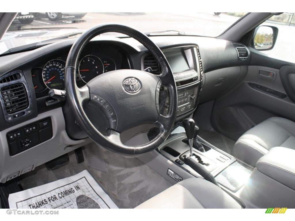 2005 Land Cruiser  - Galactic Gray Mica / Stone photo #8