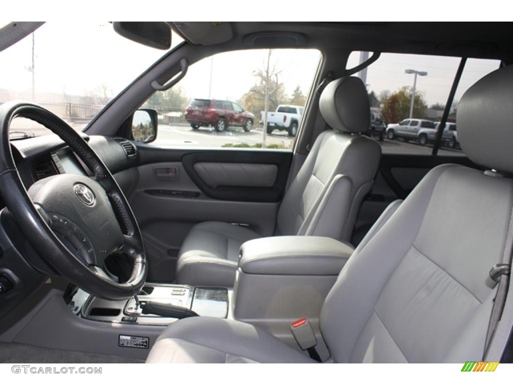 2005 Land Cruiser  - Galactic Gray Mica / Stone photo #9