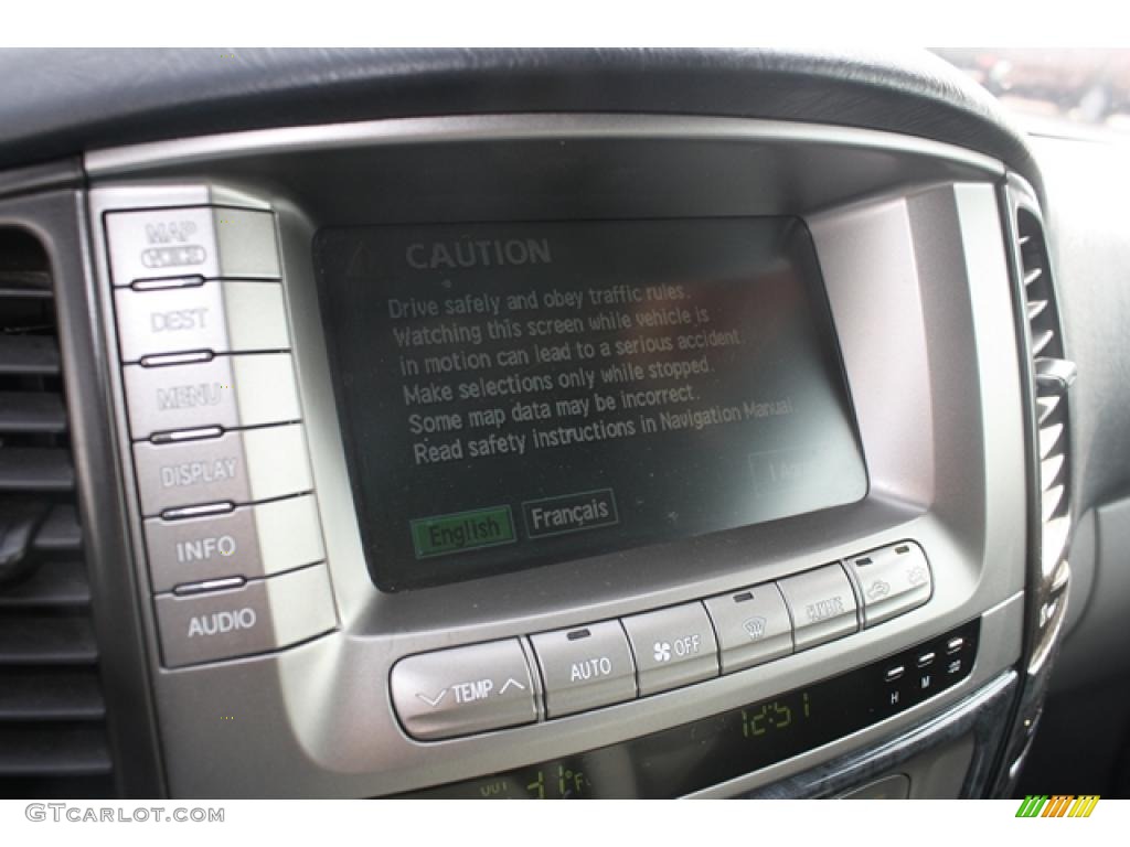 2005 Land Cruiser  - Galactic Gray Mica / Stone photo #18