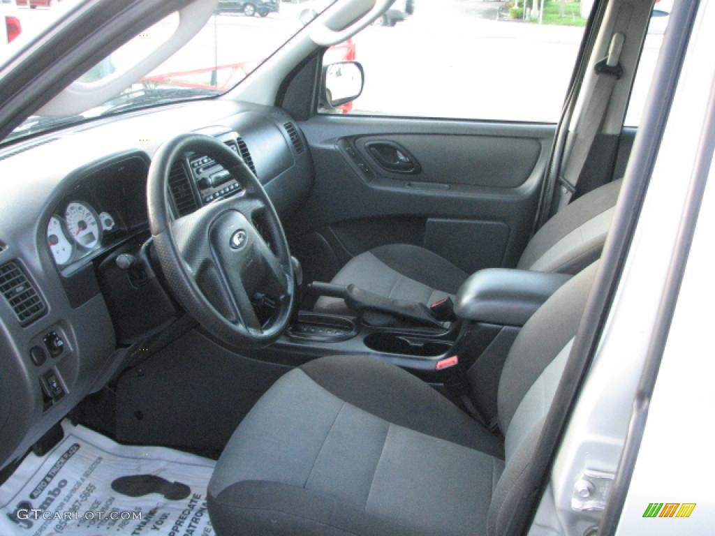 2006 Escape XLS - Silver Metallic / Medium/Dark Flint photo #6