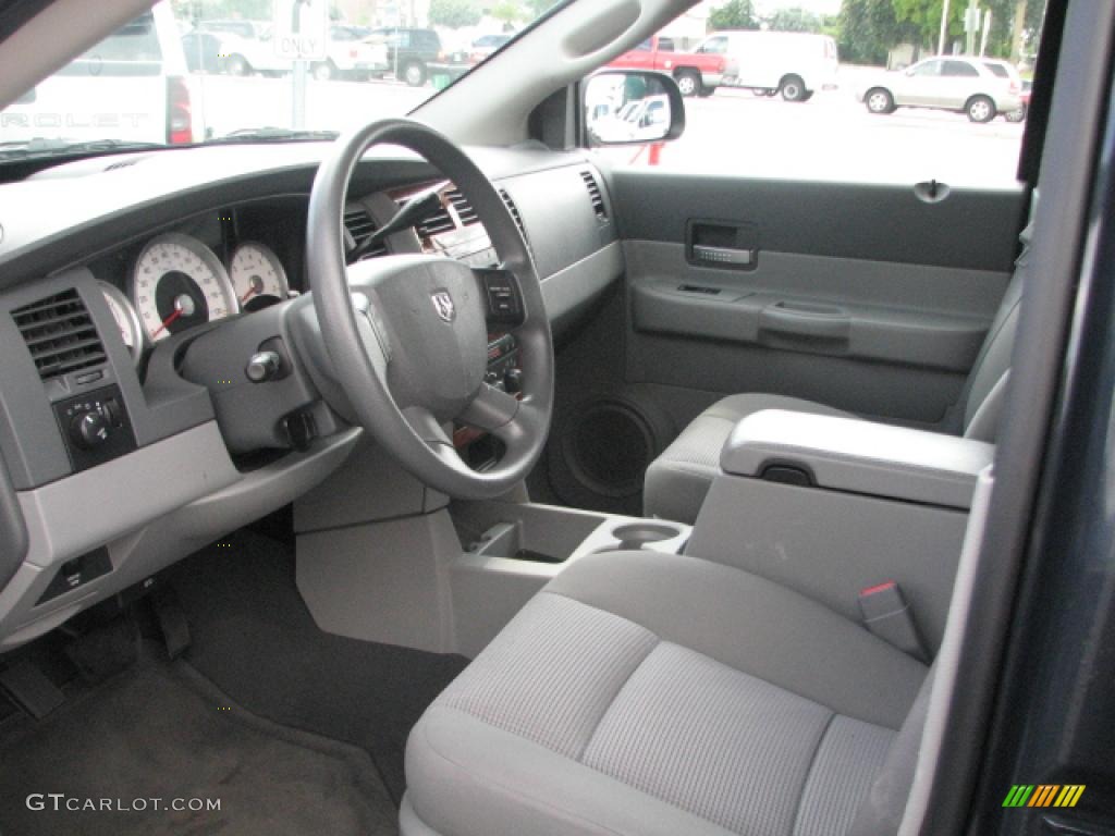 Dark/Light Slate Gray Interior 2008 Dodge Durango SLT Photo #39753622