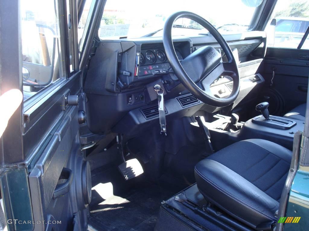 1997 Defender 90 Soft Top - British Racing Green Metallic / Charcoal Twill photo #10