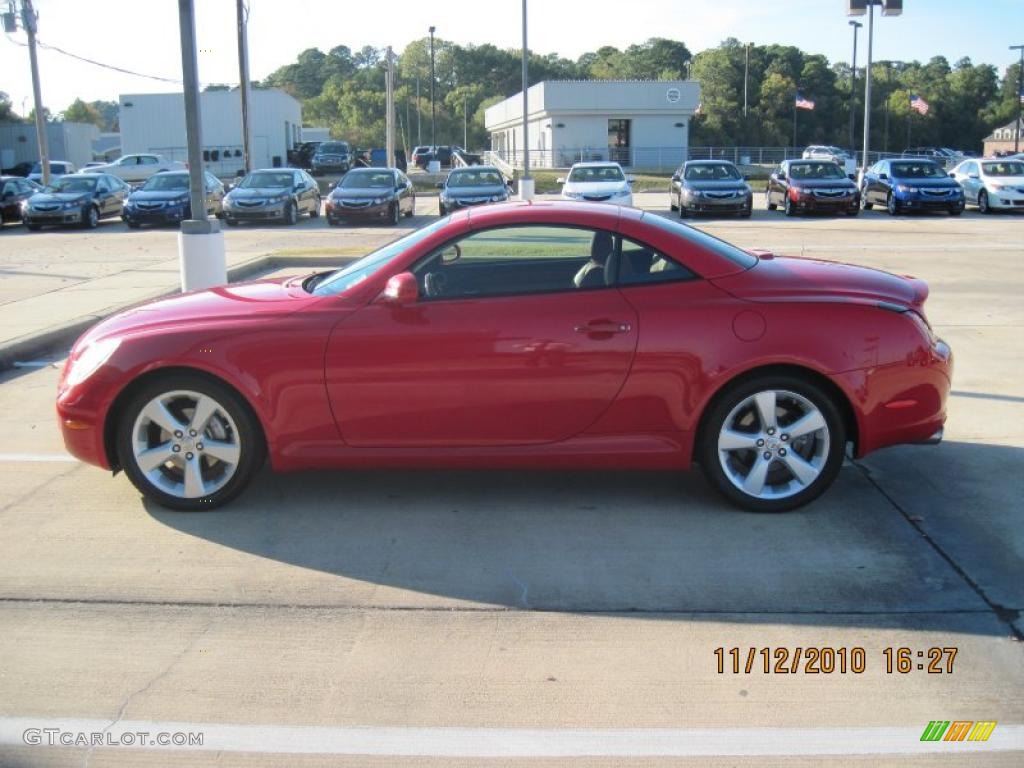 2002 SC 430 - Absolutely Red / Saddle photo #2