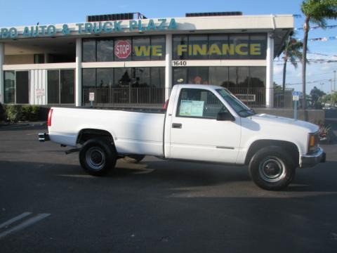 1999 GMC Sierra 3500 SL Regular Cab Data, Info and Specs