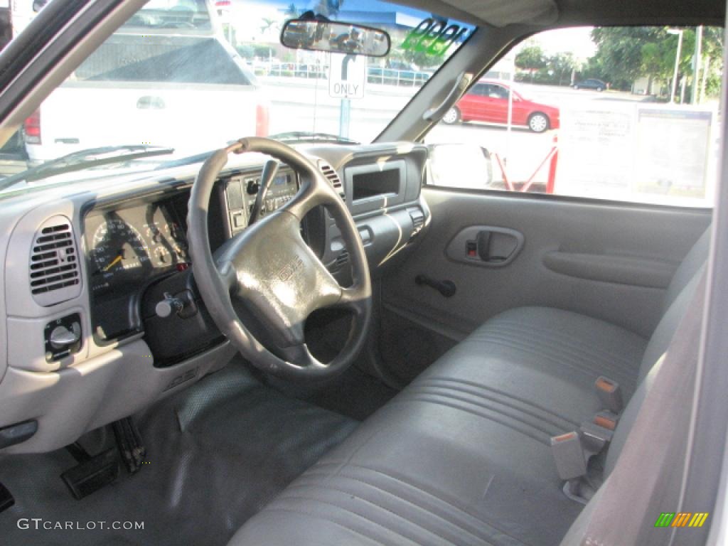 Gray Interior 1999 GMC Sierra 3500 SL Regular Cab Photo #39754618