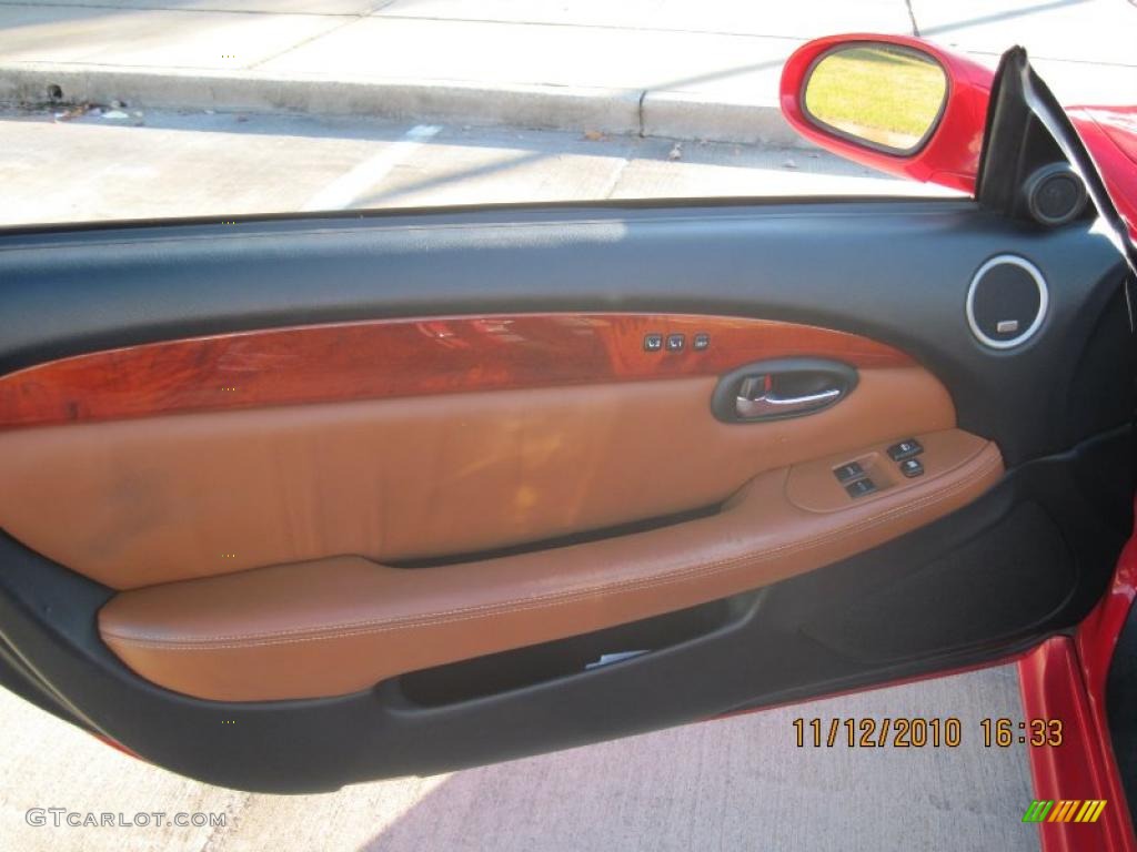 2002 SC 430 - Absolutely Red / Saddle photo #23