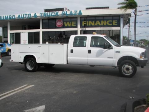 2004 Ford F450 Super Duty XL Crew Cab Utility Truck Data, Info and Specs