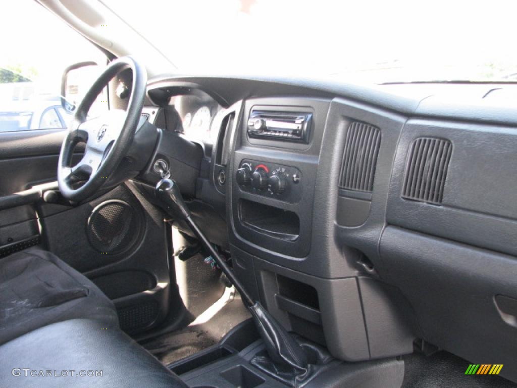 2003 Dodge Ram 1500 ST Quad Cab Dark Slate Gray Dashboard Photo #39755318