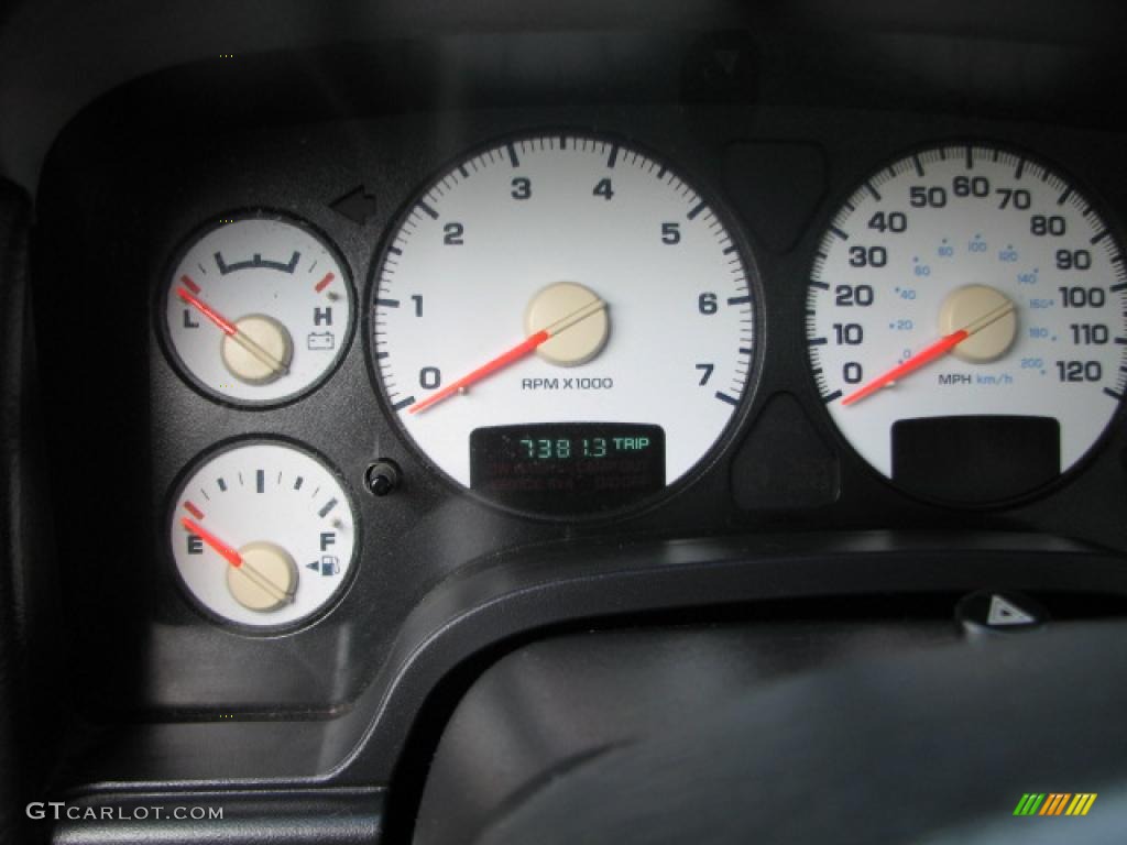 2003 Dodge Ram 1500 ST Quad Cab Gauges Photo #39755438
