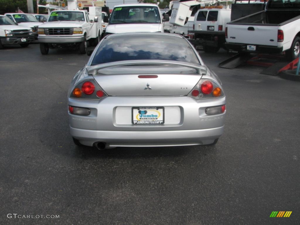 2003 Eclipse GT Coupe - Sterling Silver Metallic / Midnight photo #7