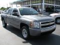 2007 Graystone Metallic Chevrolet Silverado 1500 LT Crew Cab  photo #1