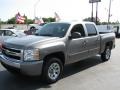 2007 Graystone Metallic Chevrolet Silverado 1500 LT Crew Cab  photo #5