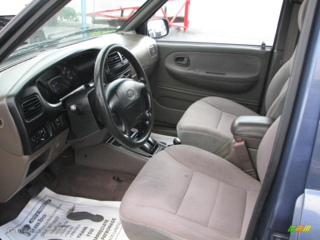 2001 Sportage EX 4x4 - Slate Blue / Gray photo #12