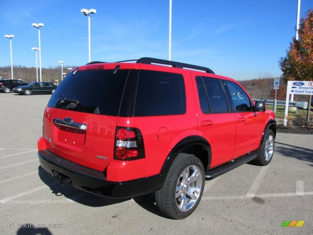 2010 Explorer XLT Sport 4x4 - Torch Red / Black photo #11
