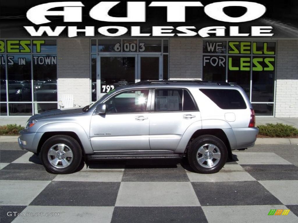 2005 4Runner Limited 4x4 - Titanium Metallic / Stone photo #1