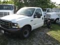 2002 Oxford White Ford F350 Super Duty XL Regular Cab Chassis  photo #5