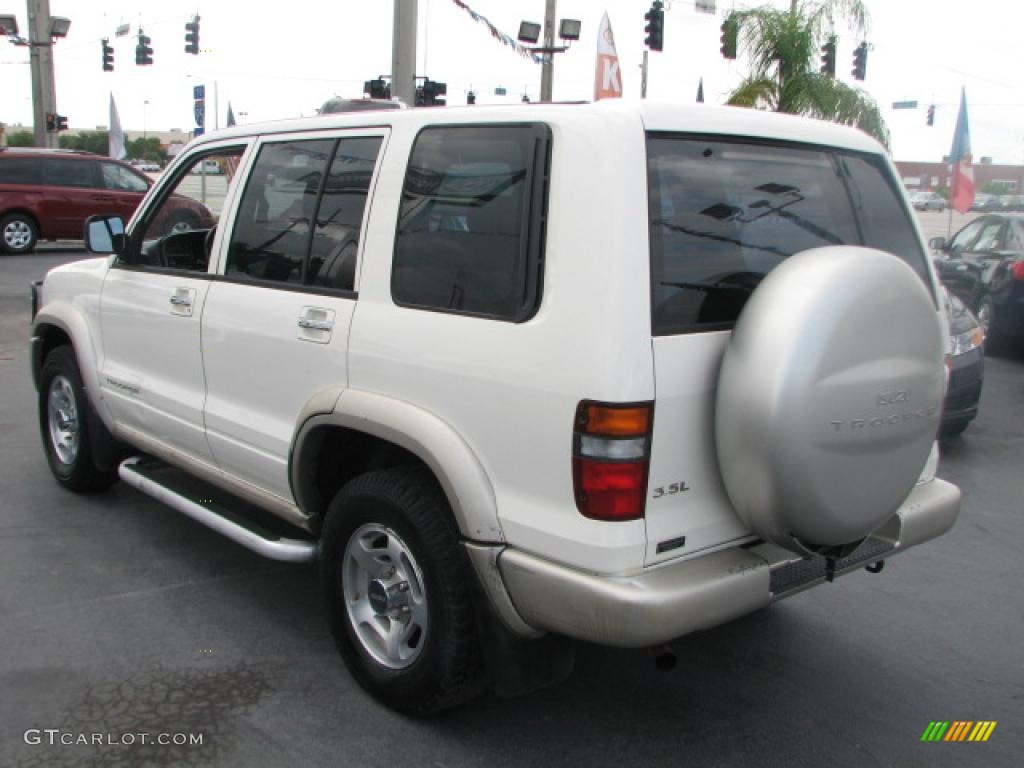 1998 Trooper S 4x4 - Cream White / Gray photo #7