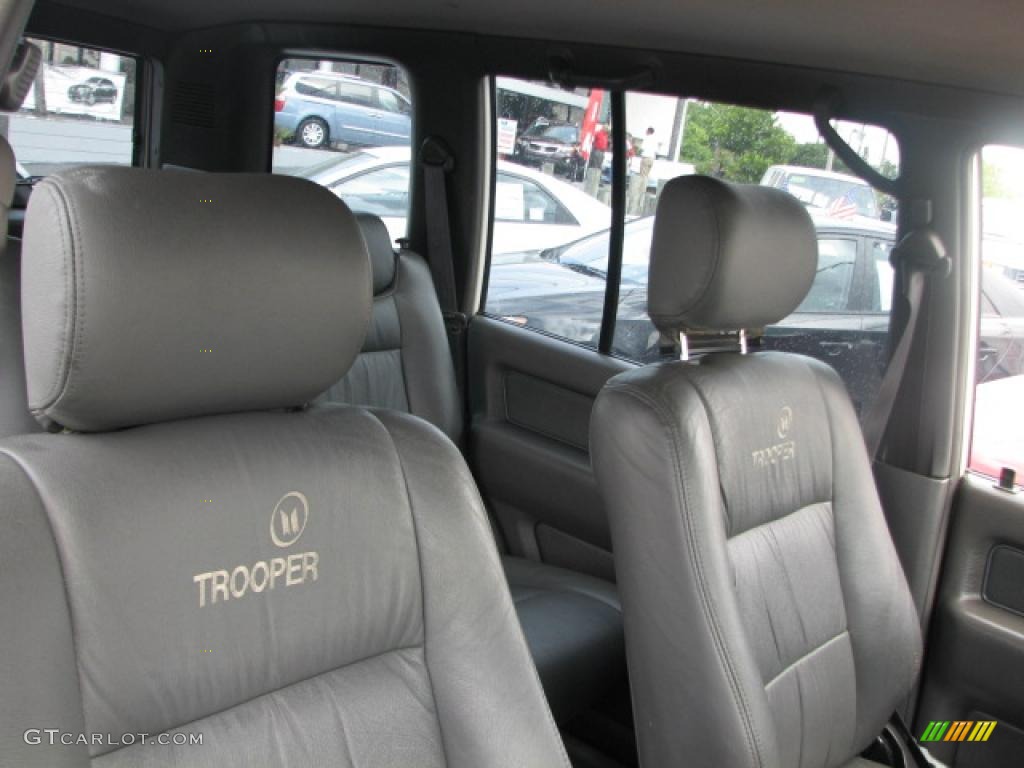 1998 Trooper S 4x4 - Cream White / Gray photo #14