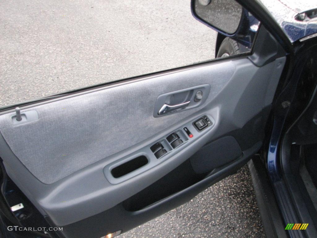 2002 Accord LX Sedan - Eternal Blue Pearl / Quartz Gray photo #12