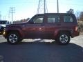 2008 Red Rock Crystal Pearl Jeep Liberty Sport 4x4  photo #5