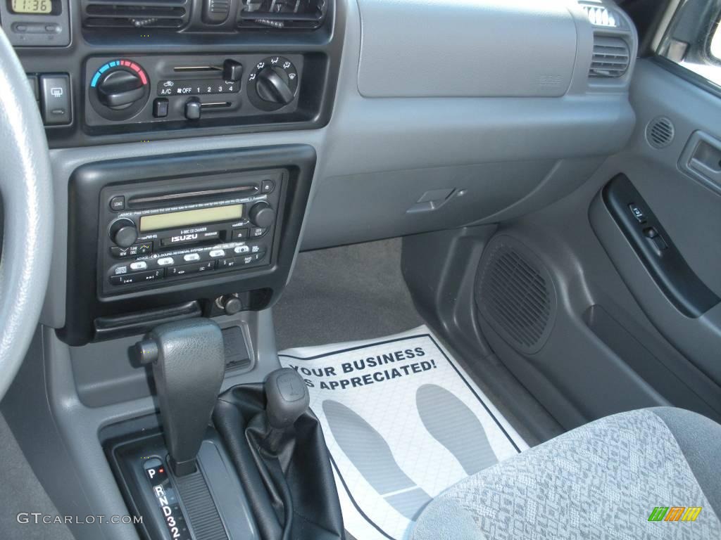 2000 Rodeo LS 4WD - Bright Silver Metallic / Gray photo #15