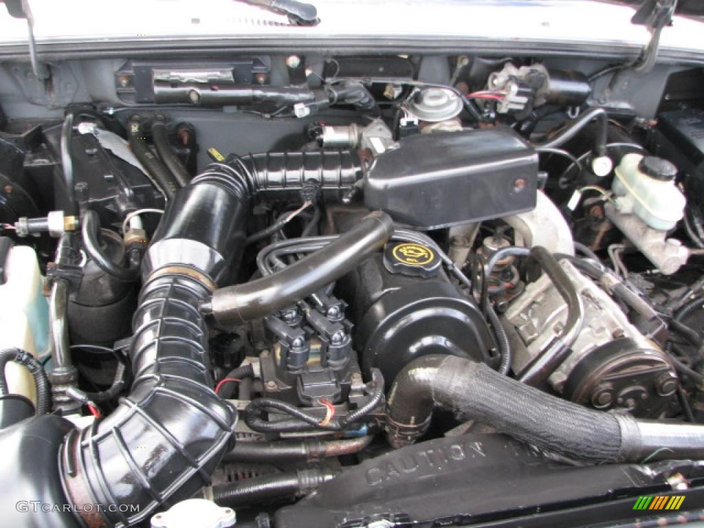 1996 Ford Ranger XLT Regular Cab engine Photo #39759782