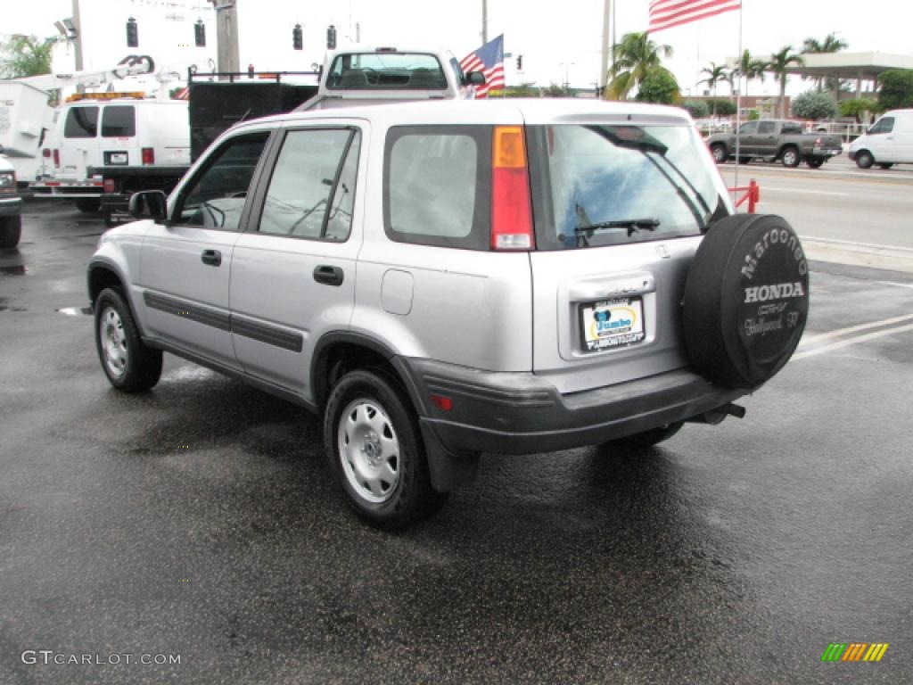 2001 CR-V LX - Satin Silver Metallic / Dark Gray photo #6