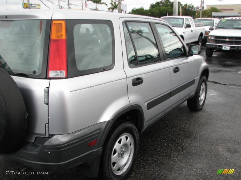 2001 CR-V LX - Satin Silver Metallic / Dark Gray photo #7