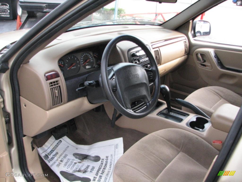 Camel Interior 2000 Jeep Grand Cherokee Laredo Photo #39761826