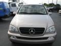 2002 Desert Silver Metallic Mercedes-Benz ML 320 4Matic  photo #2