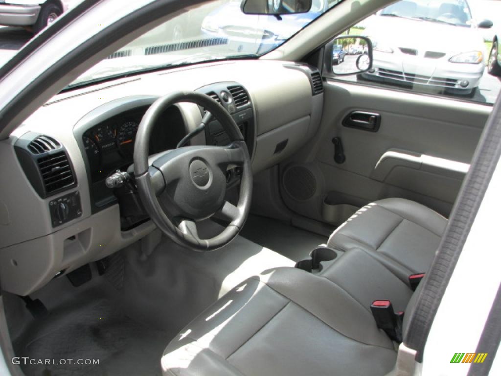 Medium Pewter Interior 2006 Chevrolet Colorado Extended Cab Photo #39762334