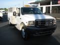 Oxford White - F450 Super Duty XL Regular Cab Utility Truck Photo No. 2