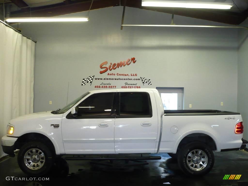 01 Oxford White Ford F150 Xlt Supercrew 4x4 Gtcarlot Com Car Color Galleries