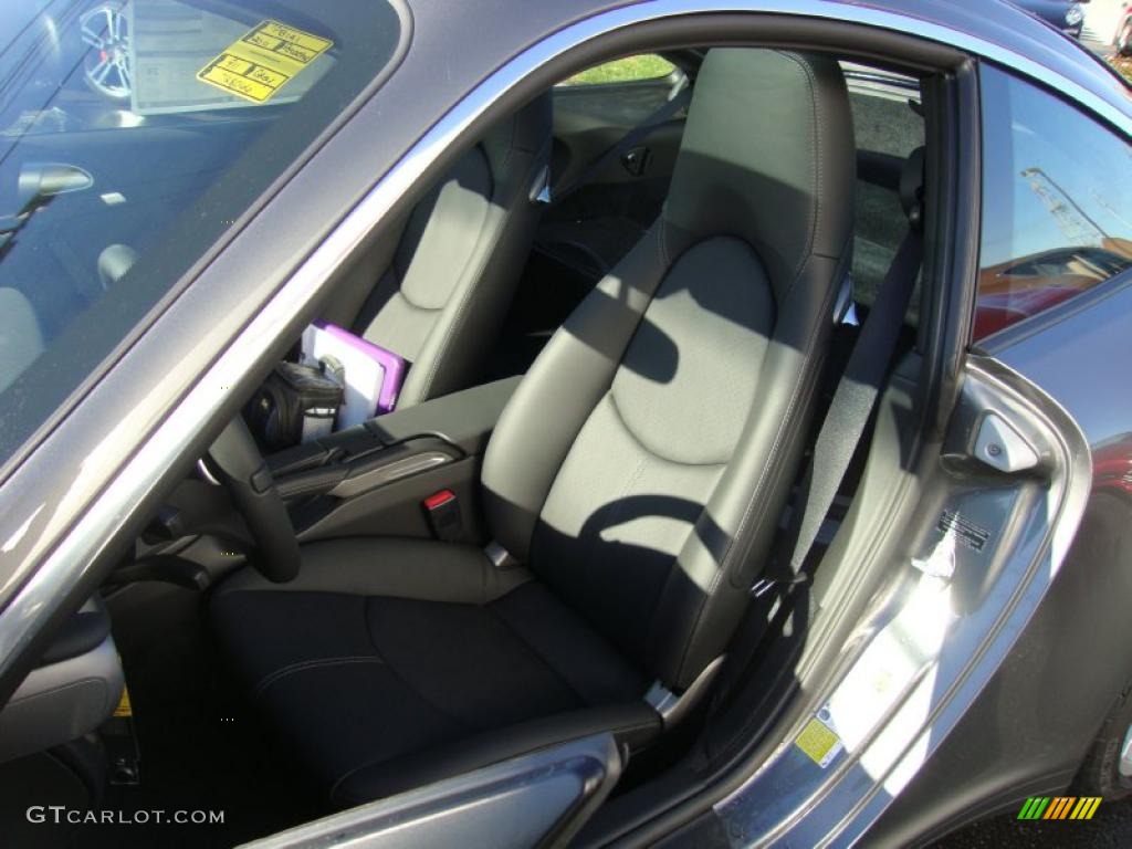 2011 911 Targa 4 - Meteor Grey Metallic / Black photo #16