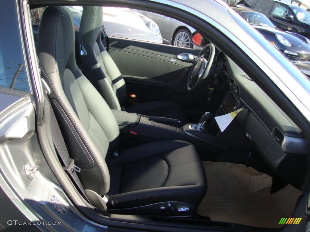 2011 911 Targa 4 - Meteor Grey Metallic / Black photo #19
